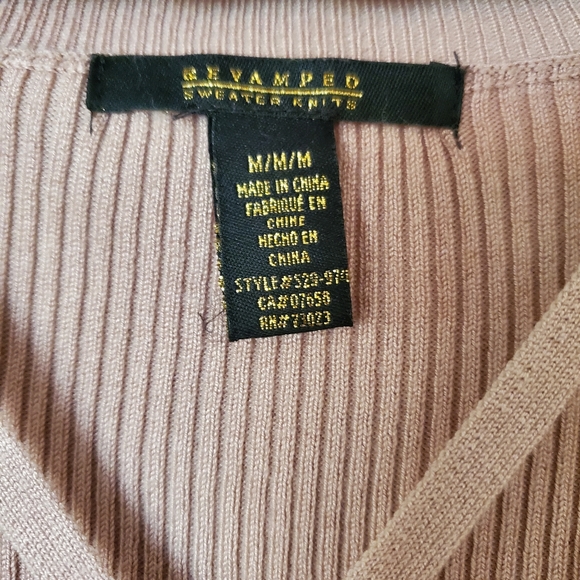 Knit Sweater Dress Bodycon (Beige) - Picture 10 of 10